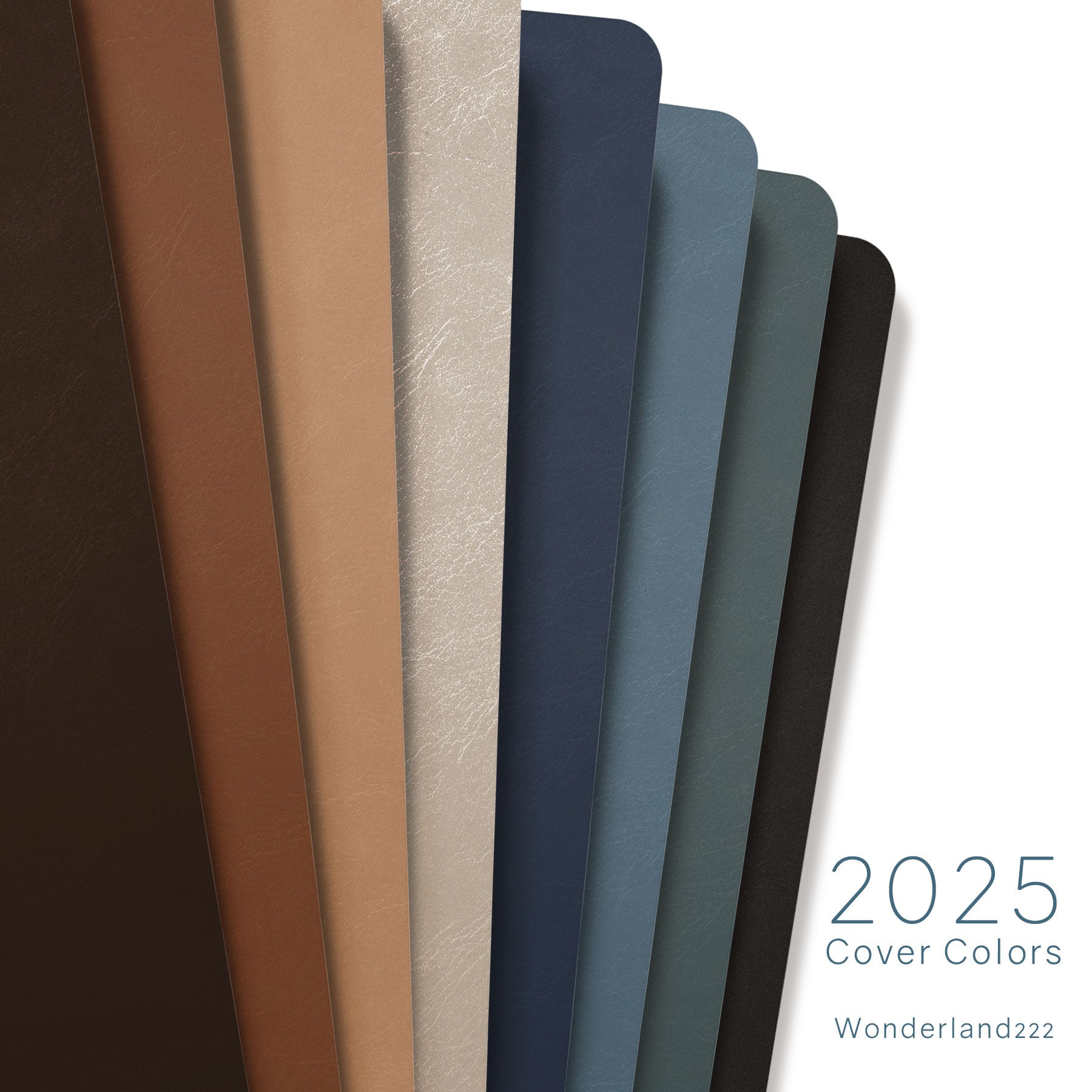 Wonderland 222 2025 Tomoe River paper planner and notebook sneak peeks