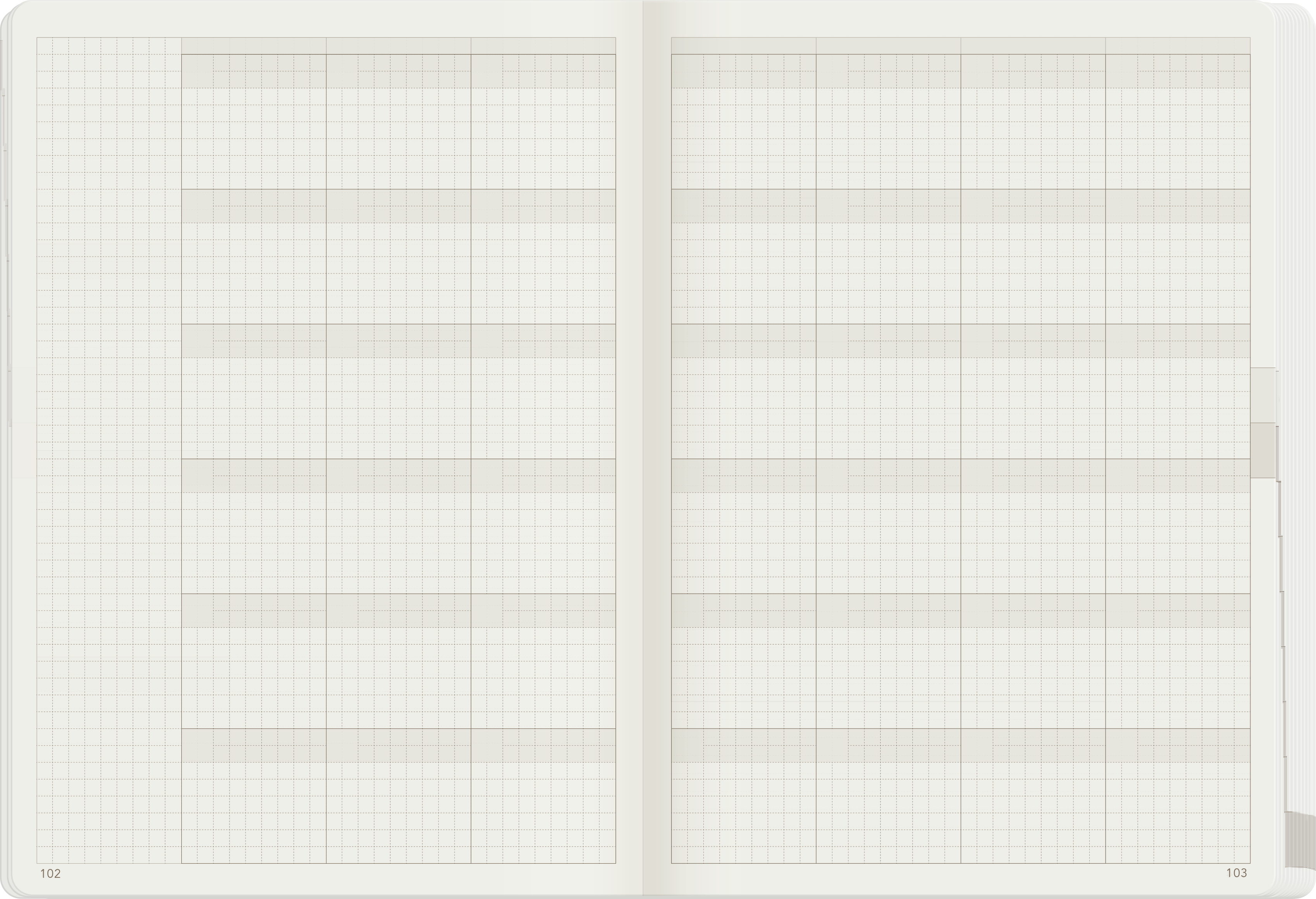 A5 Undated Weekly Planner v.3 | 2025 Edition | All-in-One | Stacked Weekends