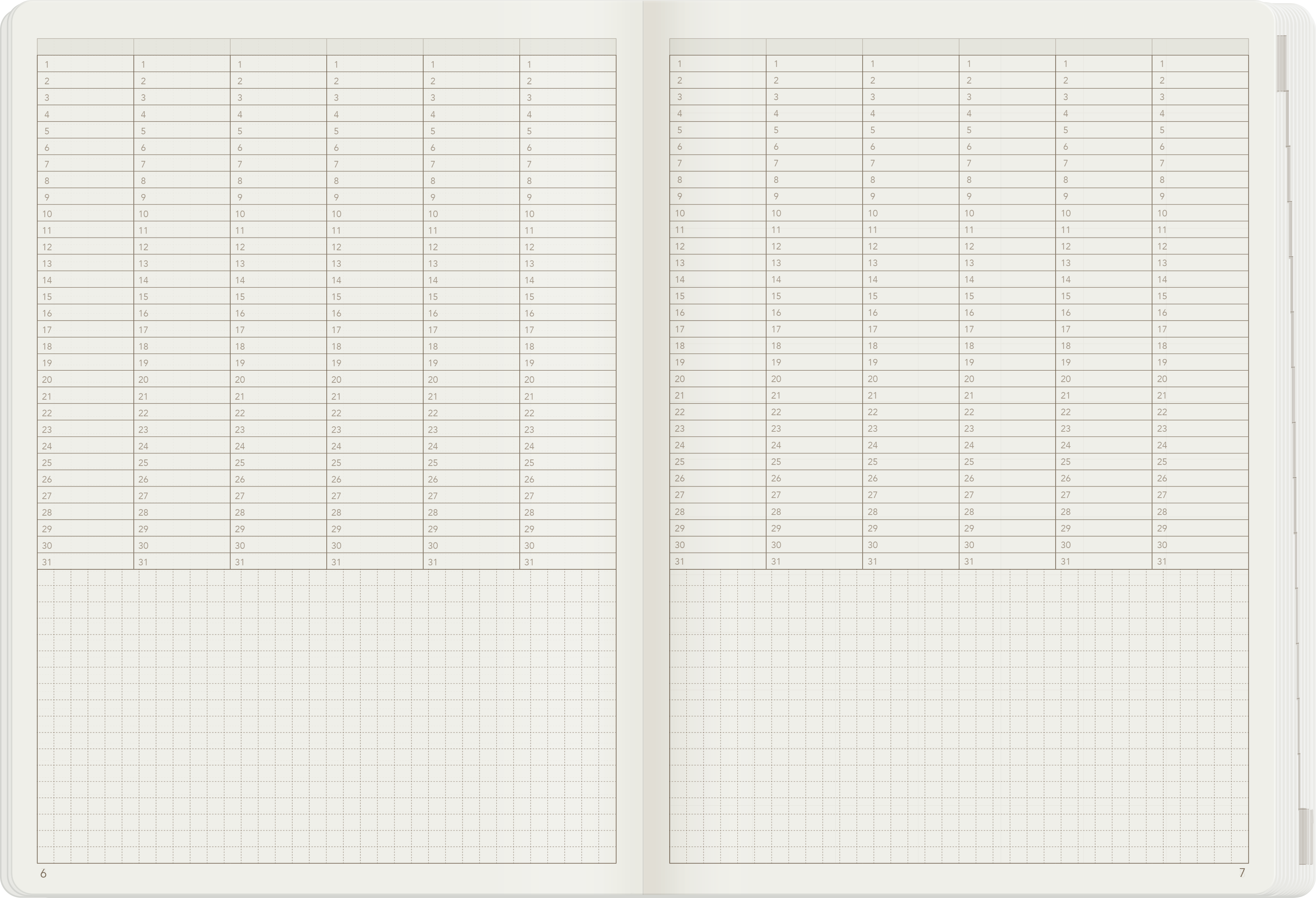 A5 Undated Weekly Planner v.3 | 2025 Edition | All-in-One | Unstacked Weekends