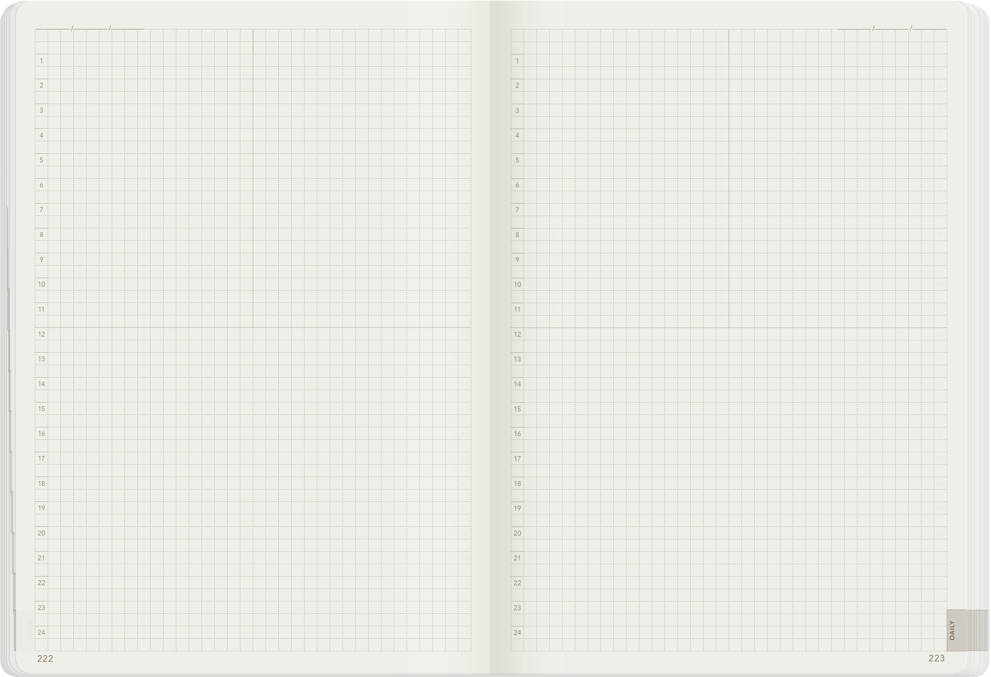 2025 A5 Weekly Planner | 52gsm Tomoe River Paper | Core | Unstacked Weekends