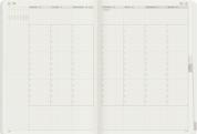 2025 A5 Weekly Planner | 52gsm Tomoe River Paper | Core | Unstacked Weekends