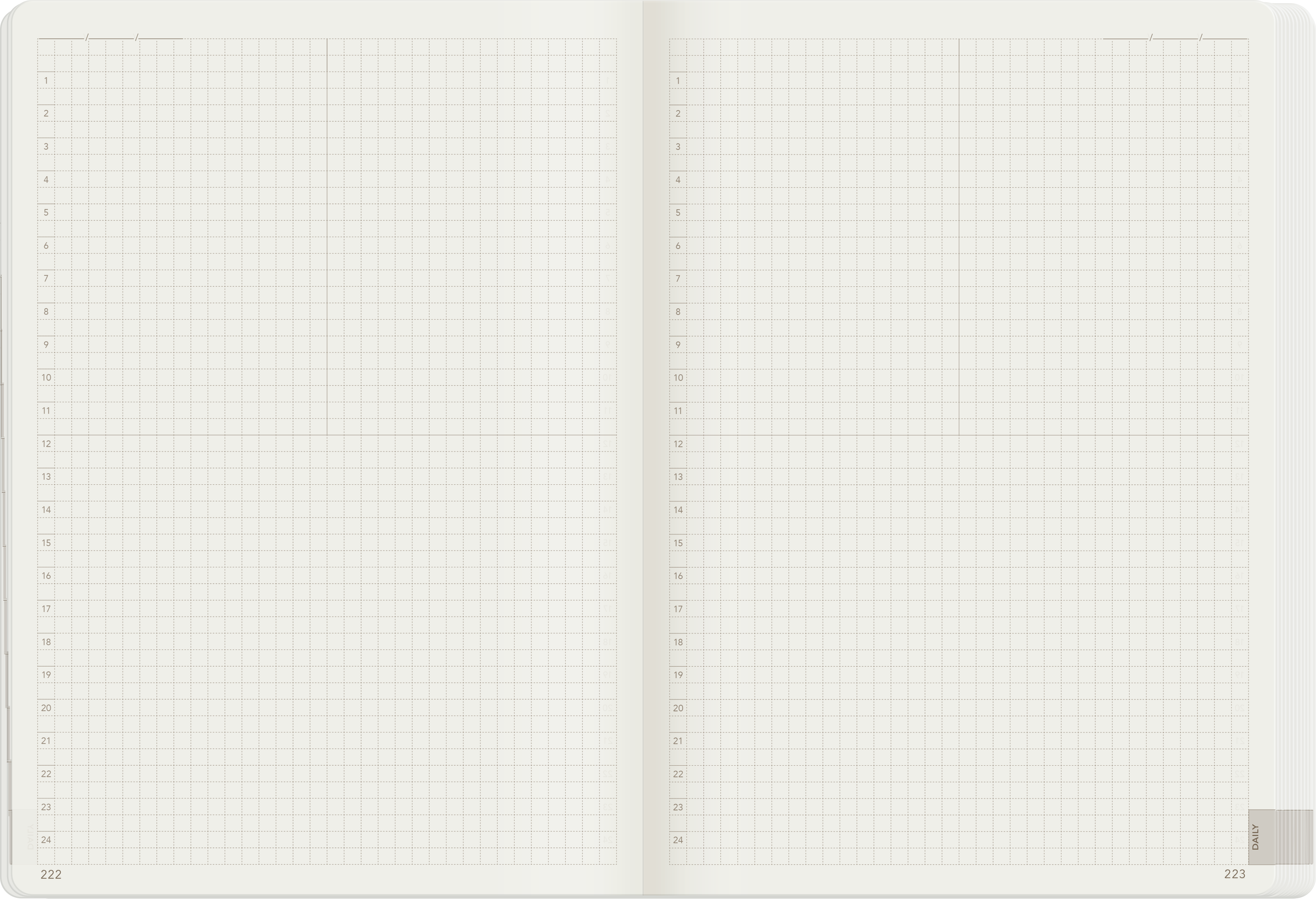 IMPERFECT | 2025 A5 Weekly Planner | 52gsm Tomoe River Paper | All-in-One | Stacked Weekends
