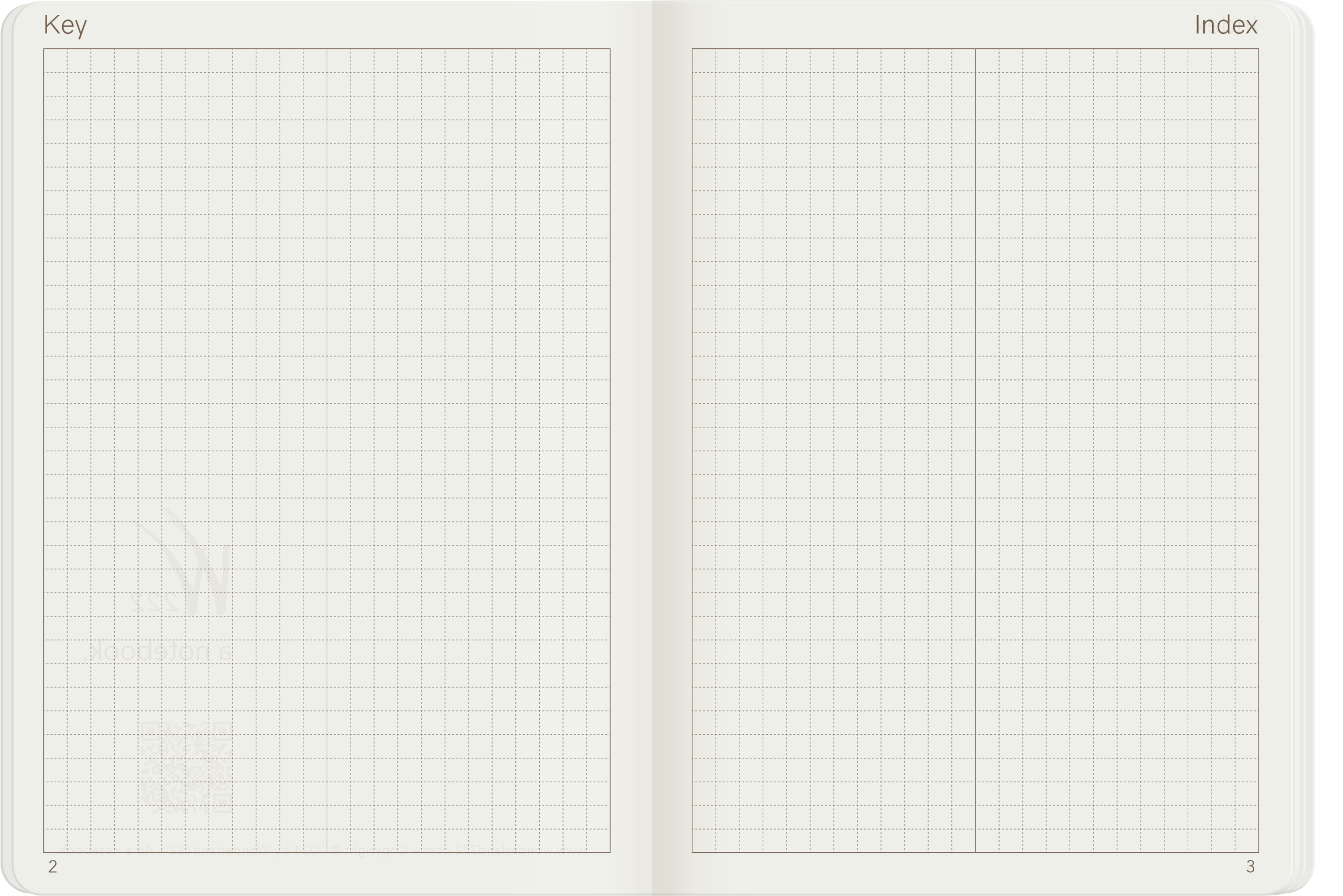 A6 Notebook | 2025 Edition | Grid | 192