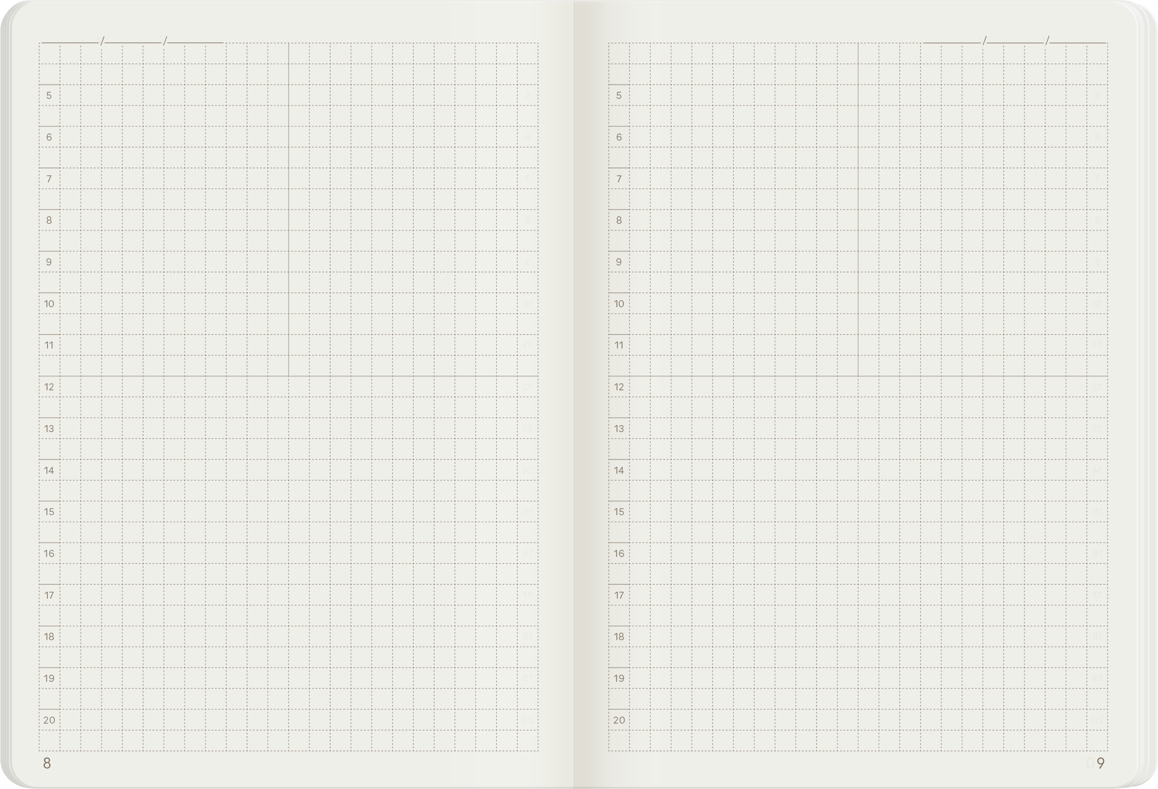 A6 Notebook | 2025 Edition | Grid | 192
