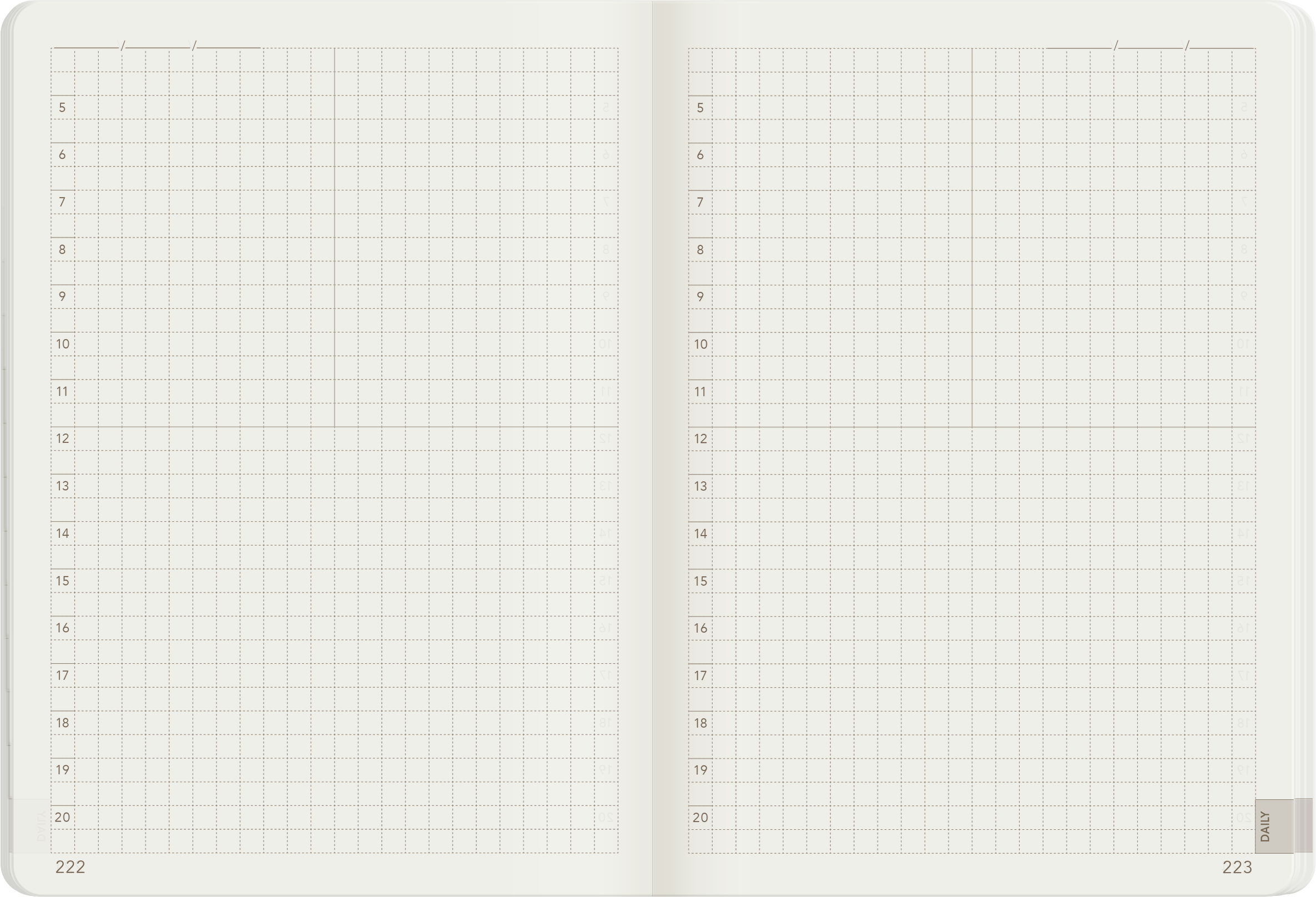 2025 A6 Weekly Planner | 52gsm Tomoe River Paper | Core | Stacked Weekends