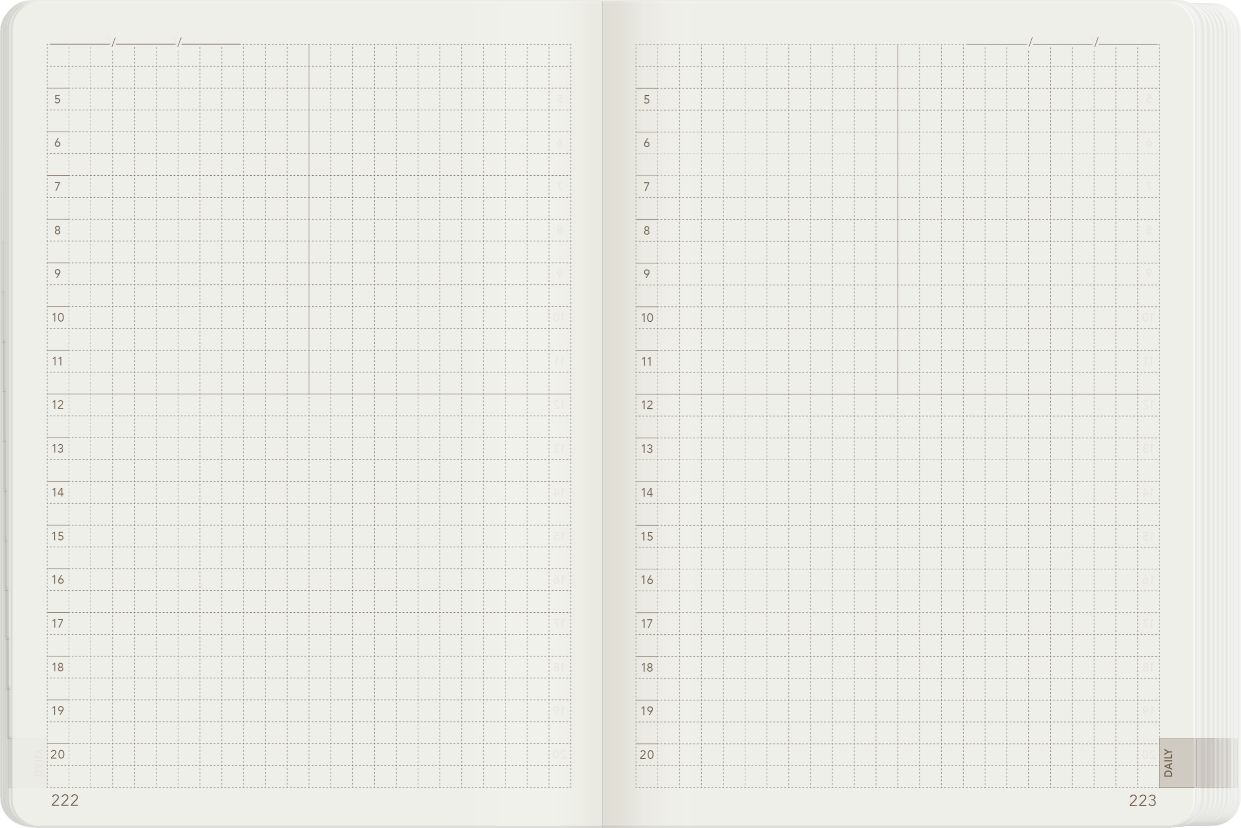 2025 A6 Weekly Planner | 52gsm Tomoe River Paper | All-in-One | Stacked Weekends