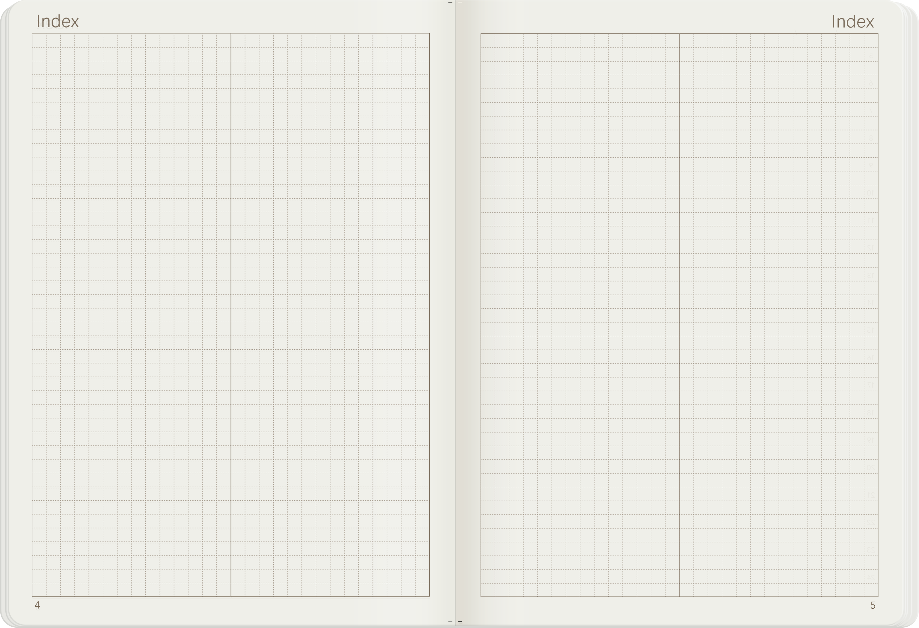 B6 Notebook | 2025 Edition | Grid | 368