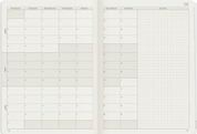 2025 B6 Weekly Planner | 52gsm Tomoe River Paper | Core | Stacked Weekends