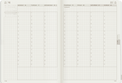 2025 B6 Weekly Planner | 52gsm Tomoe River Paper | Core | Unstacked Weekends