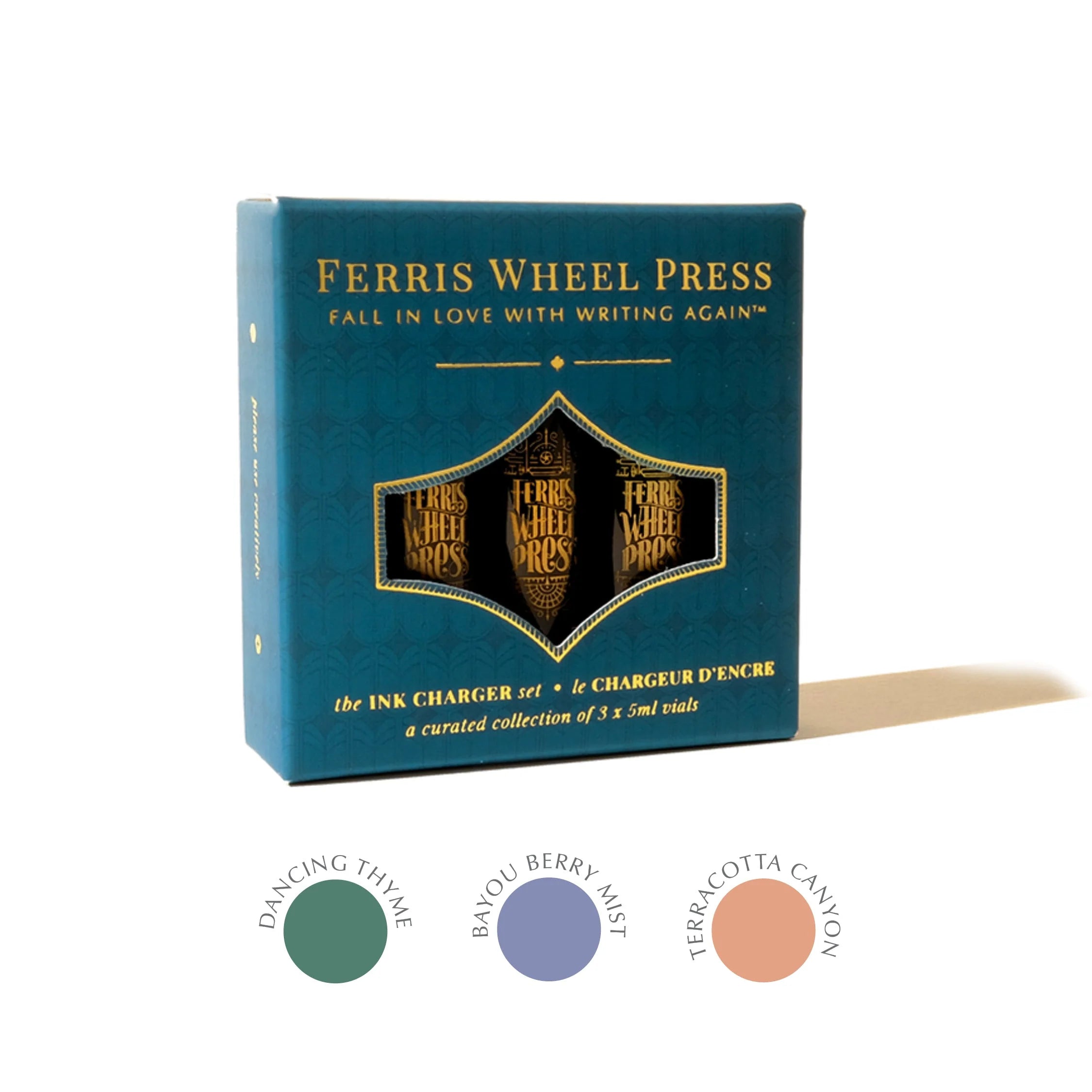 筆記具 Ferris Wheel Press Ink Charger Ensemble Ferris Wheel Press Ink Charger Set Southern Charm | Wonderland 222