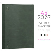 PRE-ORDER | 2026 A5 Weekly Planner | All-in-One | Stacked Weekends