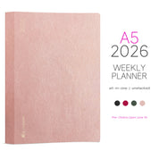 PRE-ORDER | 2026 A5 Weekly Planner | All-in-One | Unstacked Weekends