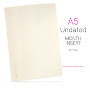 PRE-ORDER | A5 | Insert | Monthly