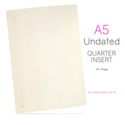 PRE-ORDER | A5 | Insert | Quarterly