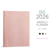 PRE-ORDER | 2026 B6 Weekly Planner | Core | Stacked Weekends