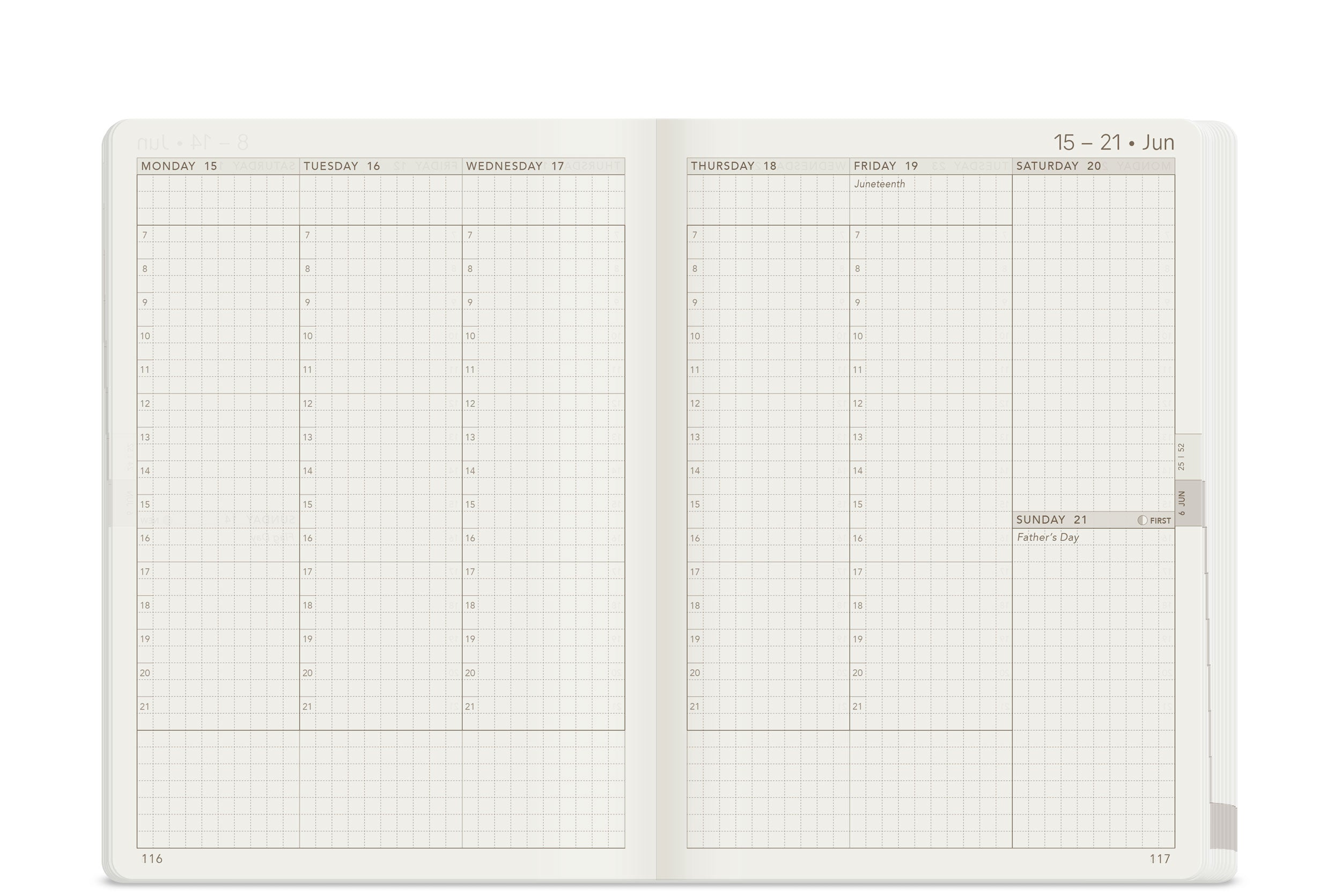 PRE-ORDER | 2026 B6 Weekly Planner | All-in-One | Stacked Weekends