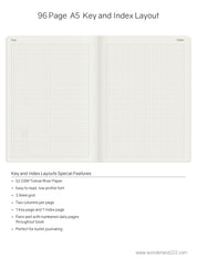 A5 Notebook | 2023 Edition | Grid | 96