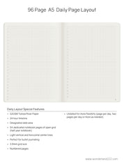A5 Notebook | 2023 Edition | Grid | 96