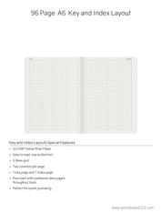 A6 Notebook | 2023 Edition | Grid | 96