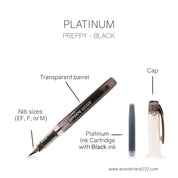 Platinum Fountain Pen | Preppy