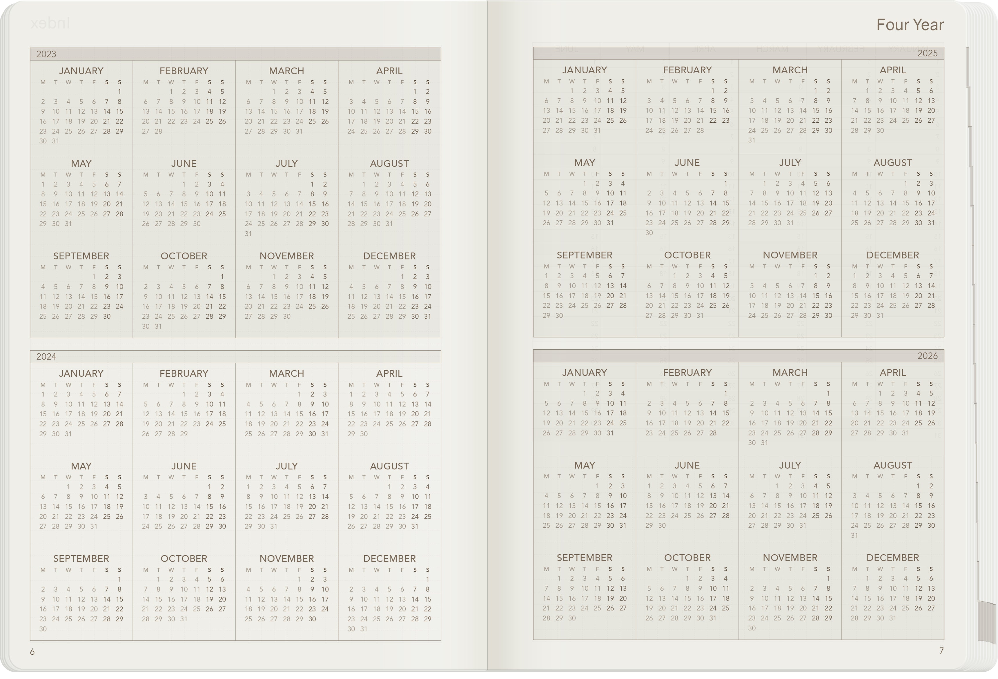 2024 A5 Weekly Planner | 52gsm Tomoe River Paper | All-in-One | Unstacked Weekends