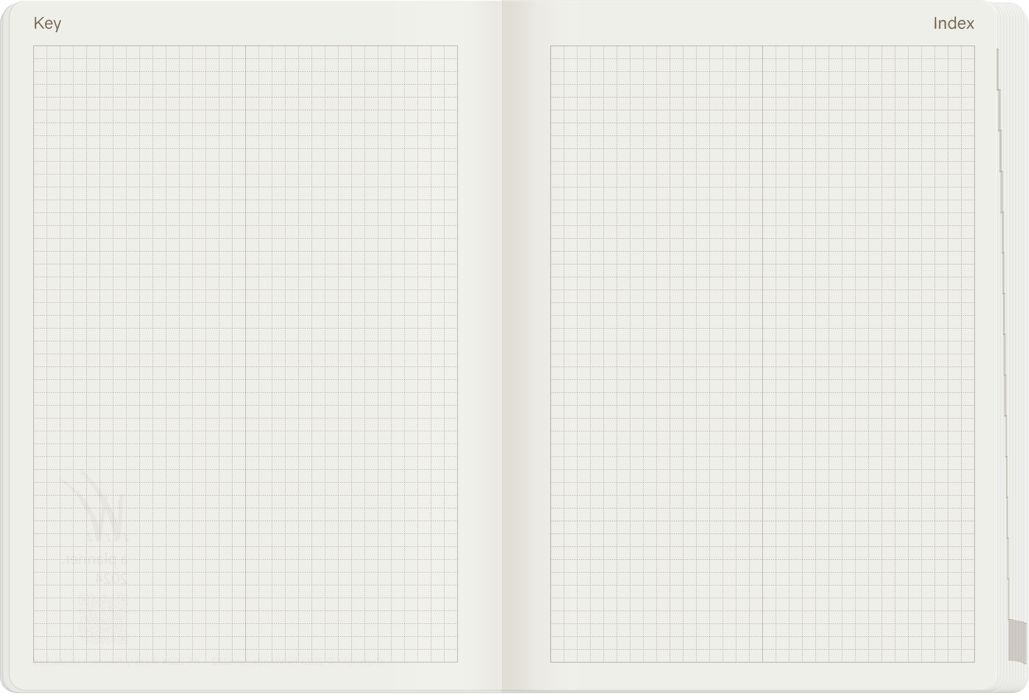 2024 A5 Weekly Planner | 52gsm Tomoe River Paper | All-in-One | Unstacked Weekends