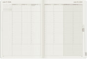 2024 A5 Weekly Planner | 52gsm Tomoe River Paper | All-in-One | Unstacked Weekends