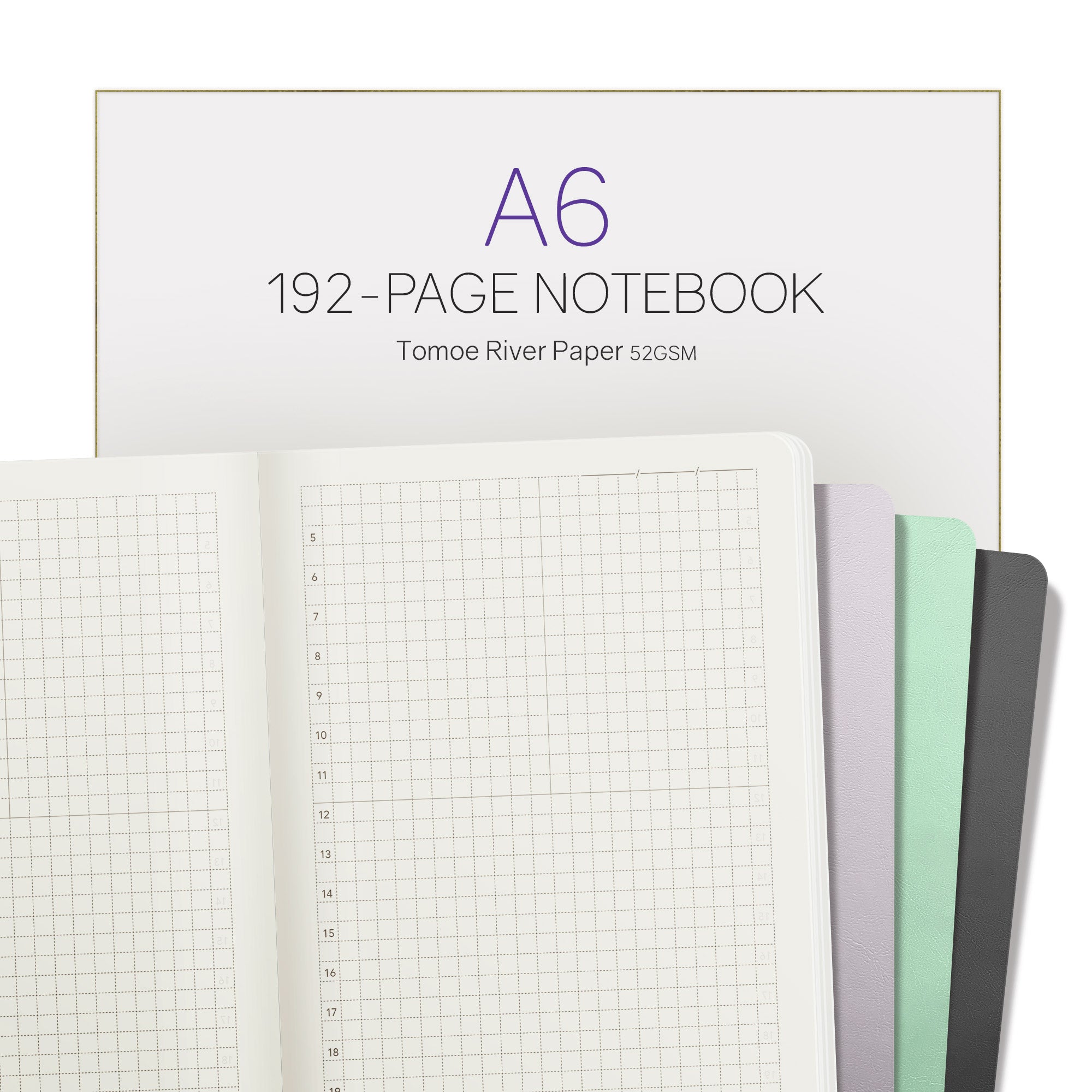 A6 Notebook | 2023 Edition | Grid | 192