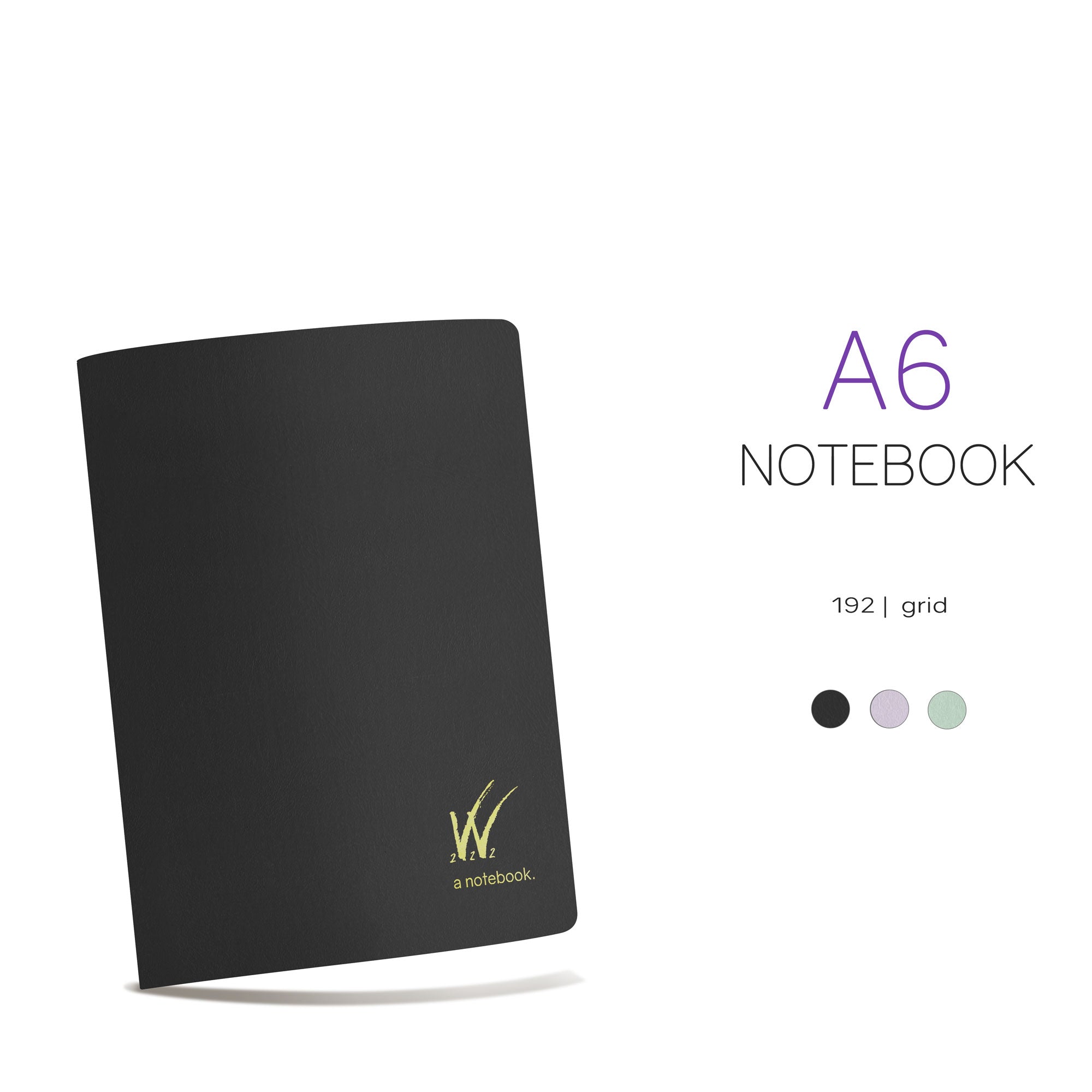 A6 Grid Notebook 368 Pages – 52gsm Tomoe River Paper – Wonderland222