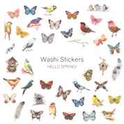 Watercolor - Washi Stickers