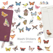 Watercolor - Washi Stickers