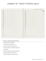 A5 Undated Weekly Planner v.1 | 2022 Edition | Core | Stacked Weekends