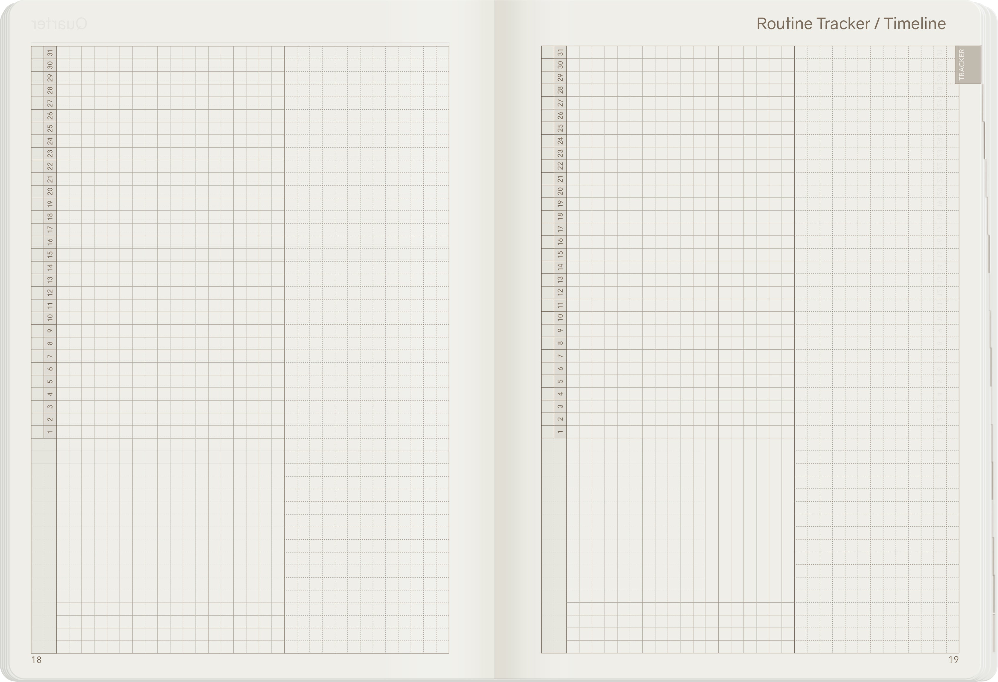 A5 Undated Weekly Planner v.1 | 2022 Edition | Core | Stacked Weekends