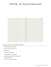 A6 Notebook | 2023 Edition | Grid | 192