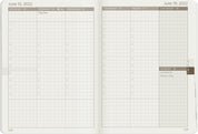 Sale | 2022 A6 Weekly Planner | 52gsm Tomoe River Paper | Core | Stacked Weekends