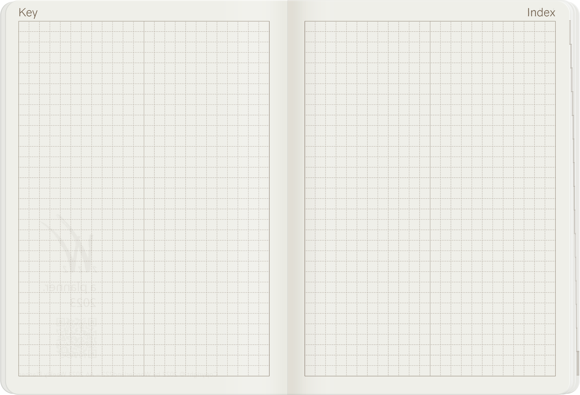 Sale | 2023 A6 Weekly Planner | 52gsm Tomoe River Paper | Core | Stacked Weekends