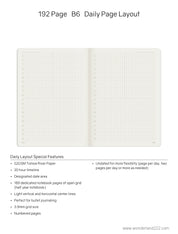 B6 Notebook | 2023 Edition | Grid | 192