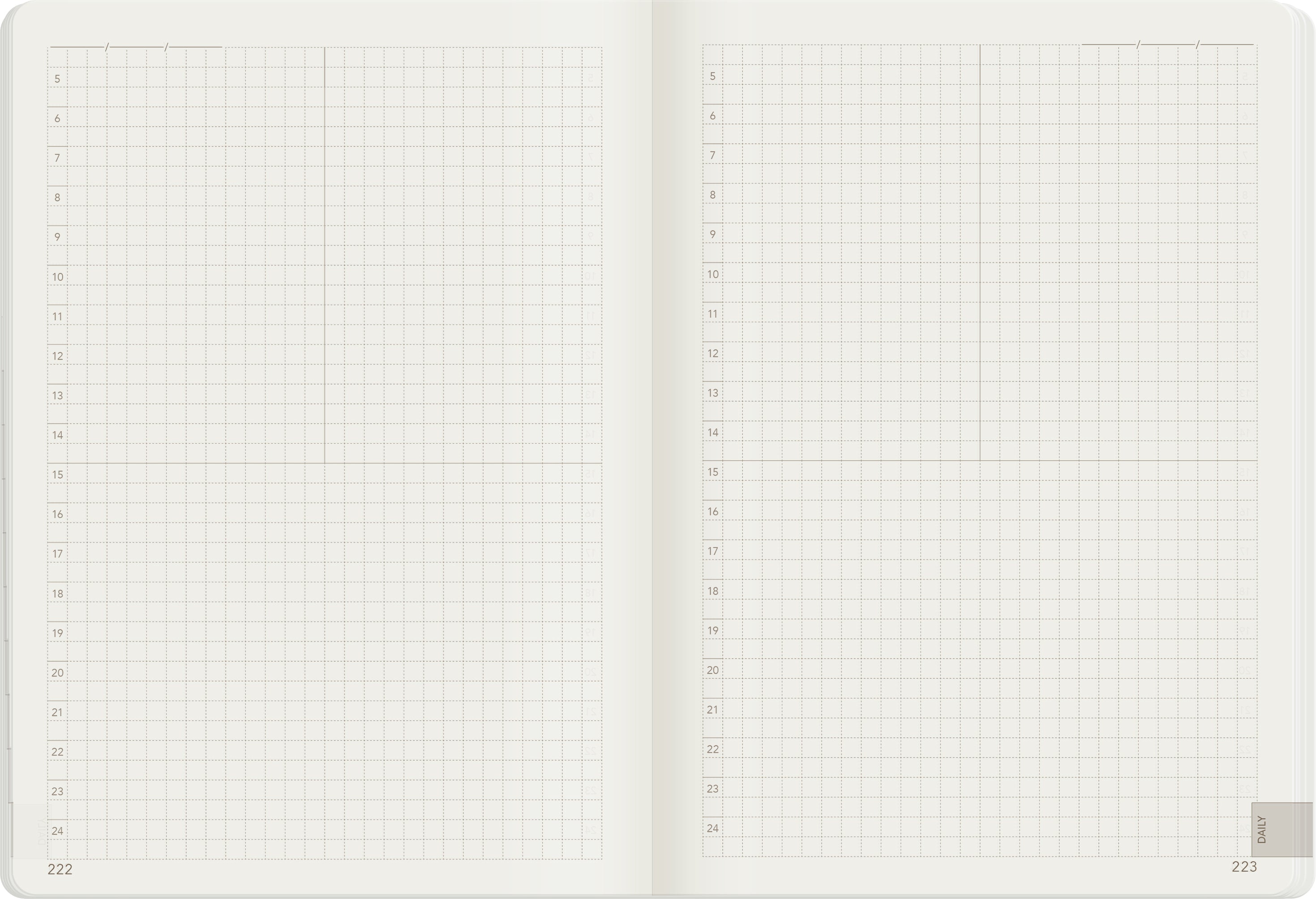 Sale | 2023 B6 Weekly Planner | 52gsm Tomoe River Paper | Core | Stacked Weekends