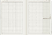 Sale | 2023 B6 Weekly Planner | 52gsm Tomoe River Paper | Core | Stacked Weekends