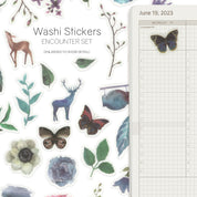 Watercolor - Washi Stickers