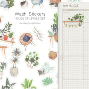 Watercolor - Washi Stickers