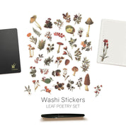 Watercolor - Washi Stickers