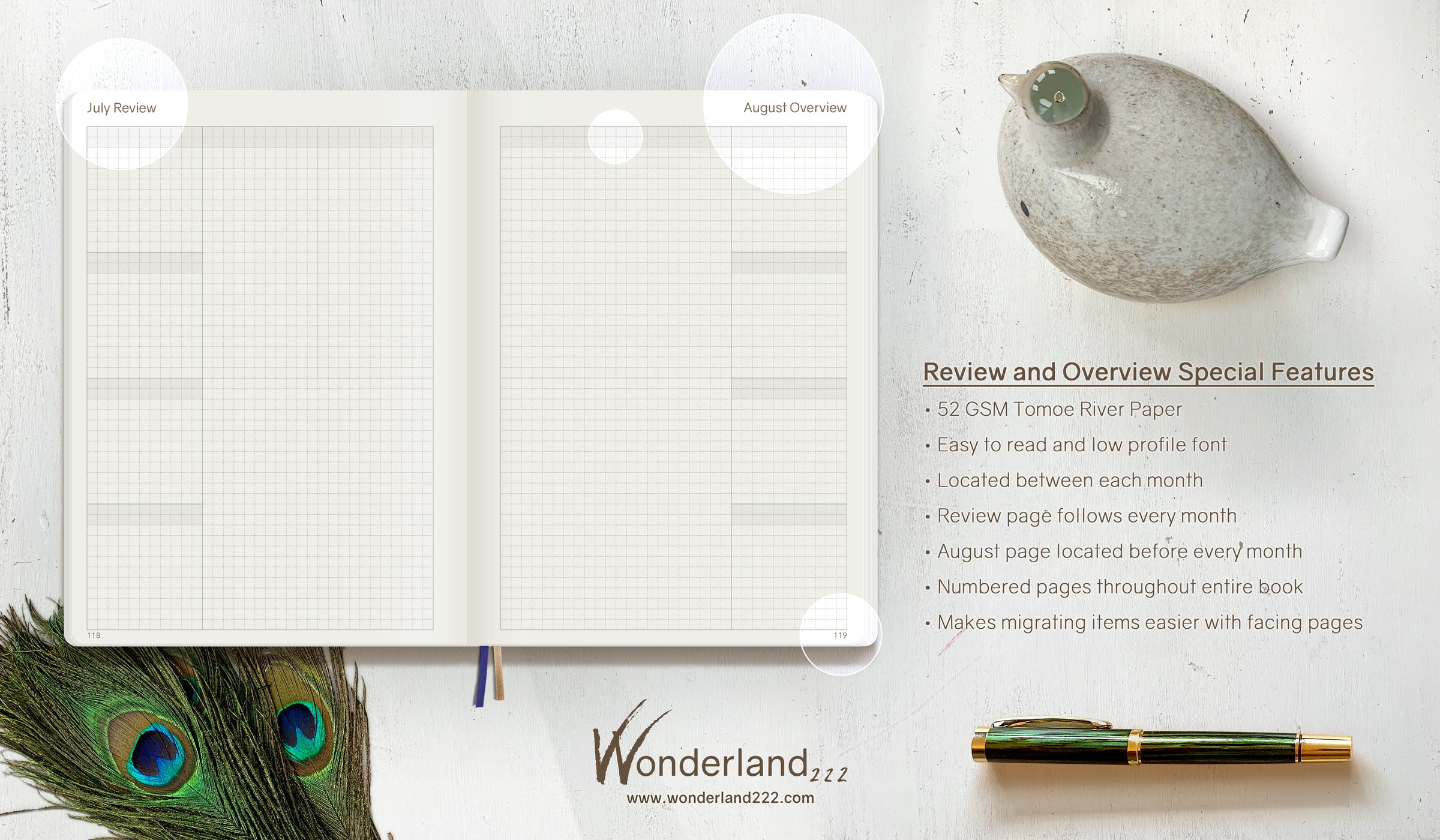 Sale | 2020 A5 Weekly Planner - 52gsm Legacy Tomoe River Paper