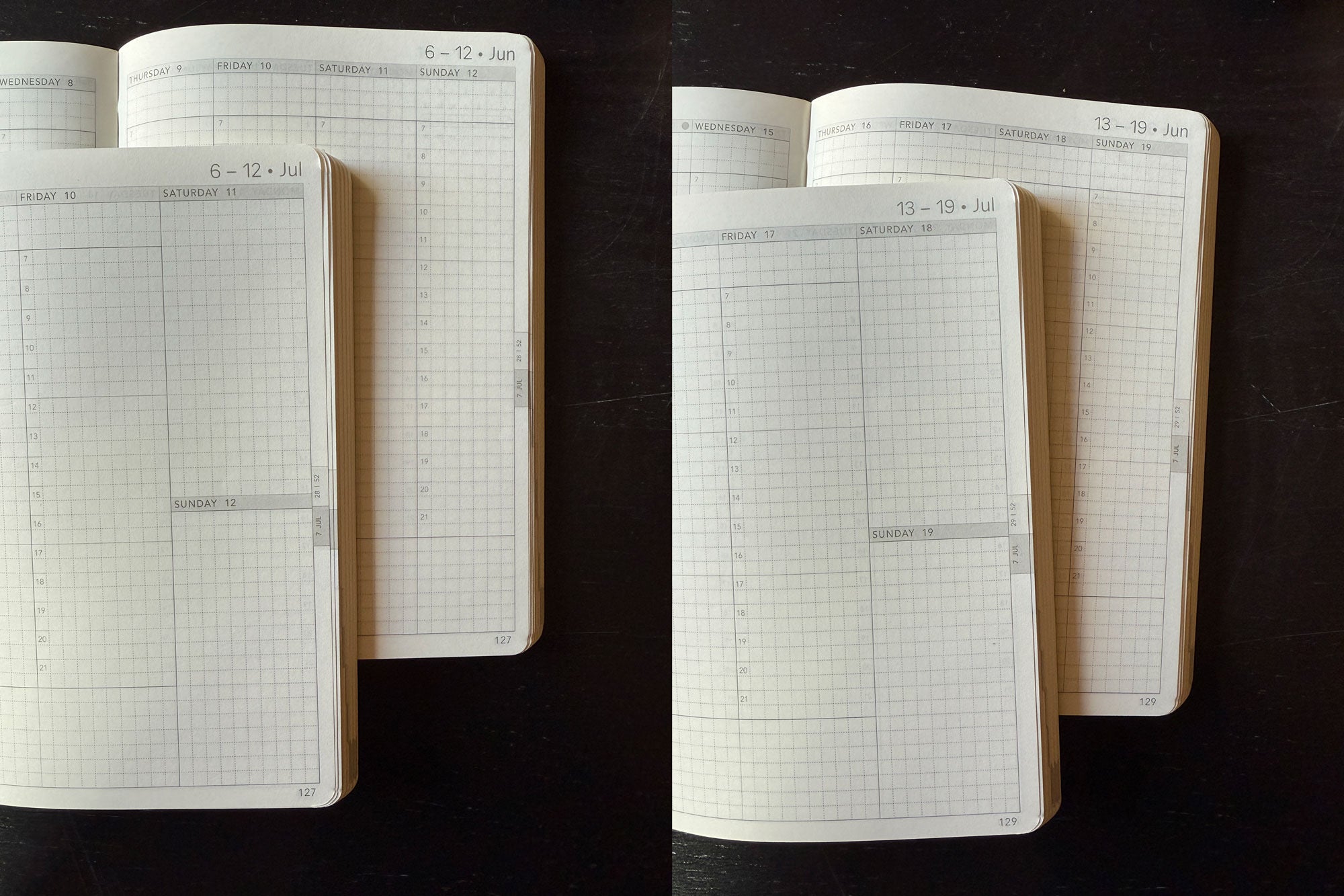 Minor Header Misprint in the 2026 B6 Unstacked Planners
