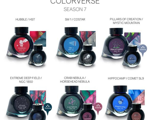 New COLORVERSE - Eye on the Universe - Season 7 Inks Available