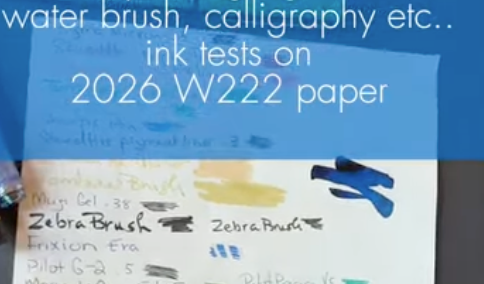 2026 Wonderland 222 New Paper Test - Journaling & Planning Pens, Highlighters, Fineliners and more