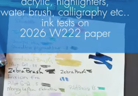 2026 Wonderland 222 New Paper Test - Journaling & Planning Pens, Highlighters, Fineliners and more