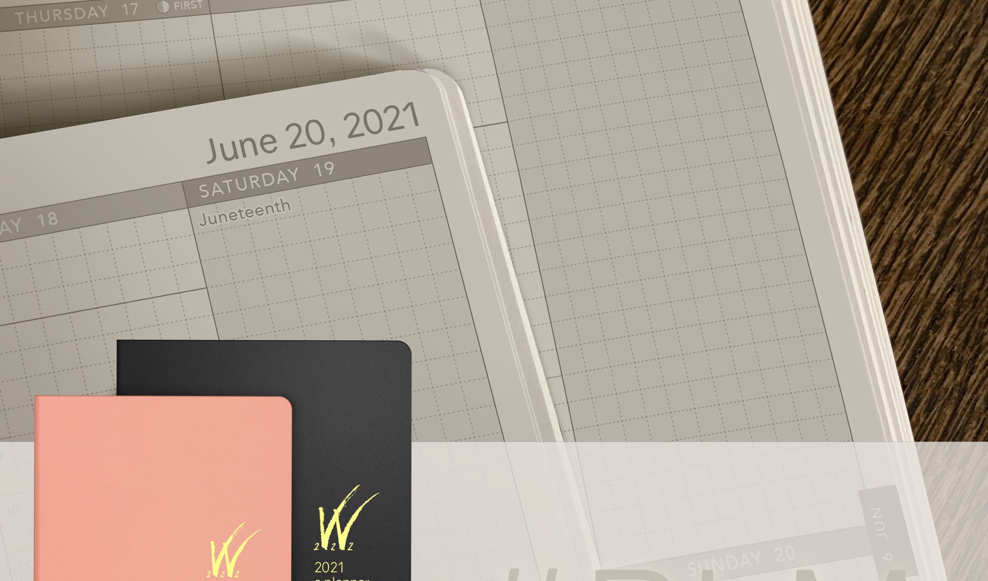 Juneteenth added to all Wonderland 222 Tomoe River Paper Planners