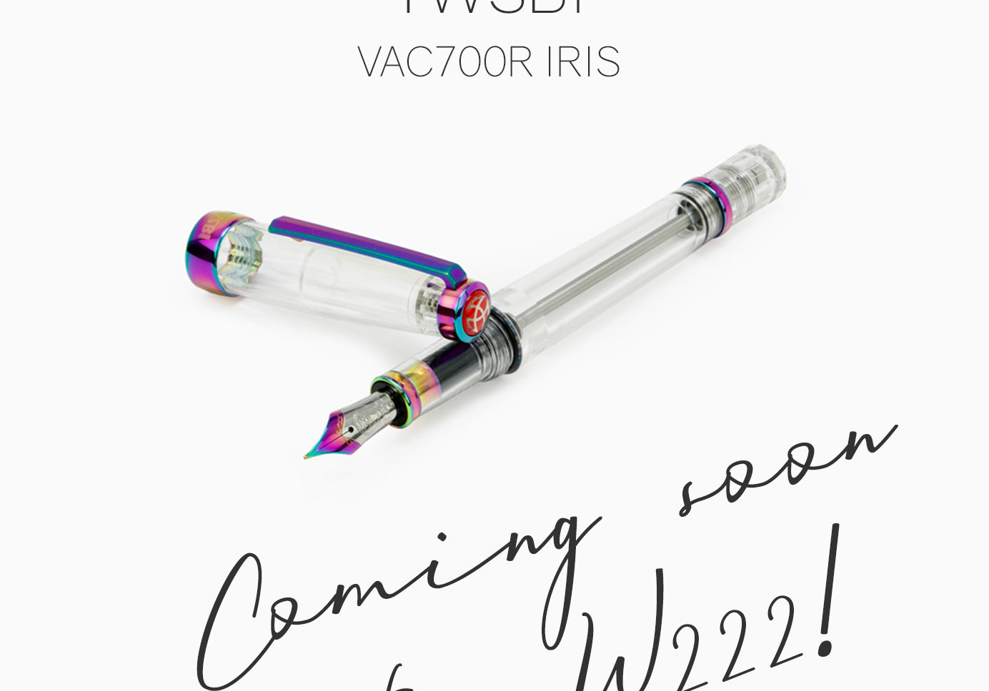 Coming soon!  TWSBI Limited VAC700R Iris and the New Lilac ECO