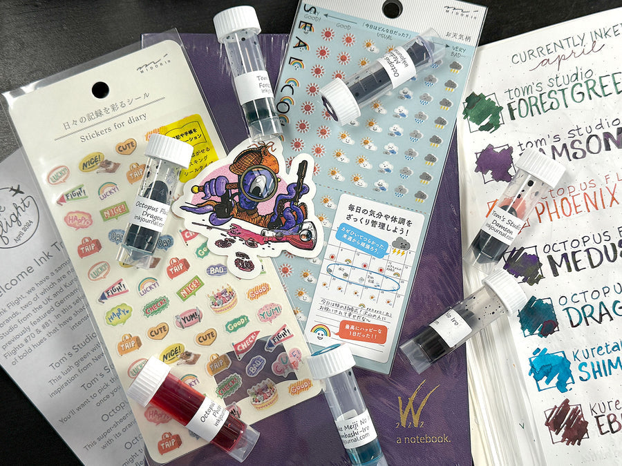 Array Ink Discover a Vast Array of Fountain Pen Inks with InkJournal’s Ink Fligh ...